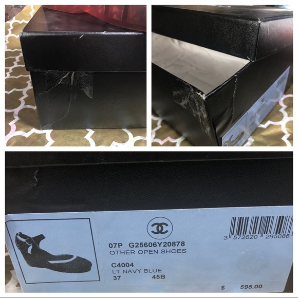 SOLD Vintage Chanel pink & blue jelly platform - Picture 7 of 7